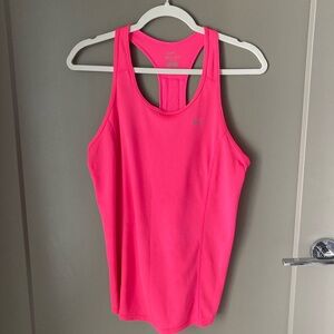 Nike Dri-FIT Racerback Tank Top - Bright Pink